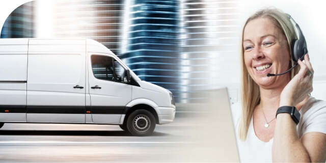 Business van fleet rental in UK