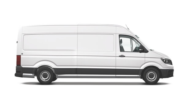 Long wheel based vans to rent in the UK