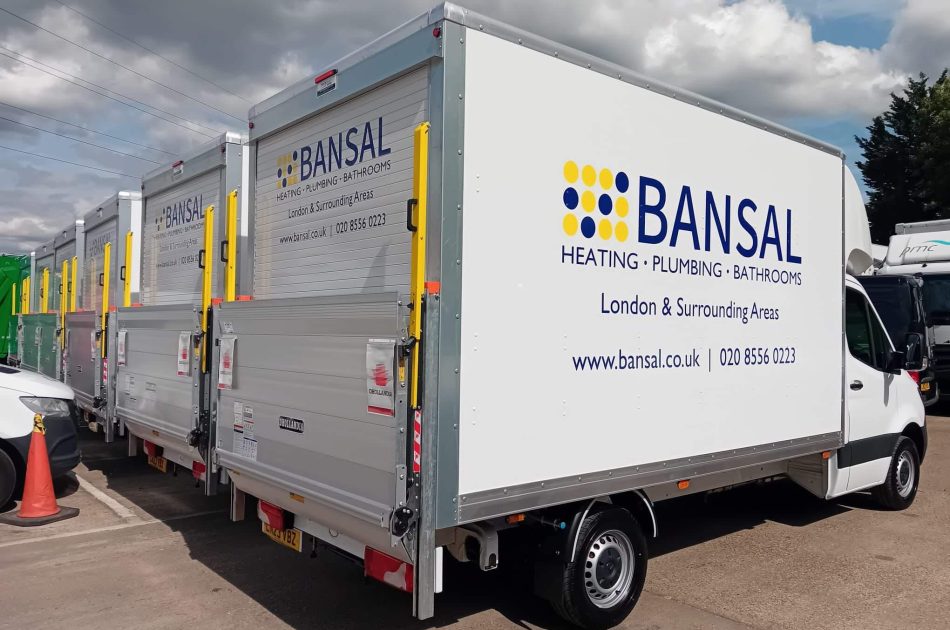 Sign-written van hire in the UK