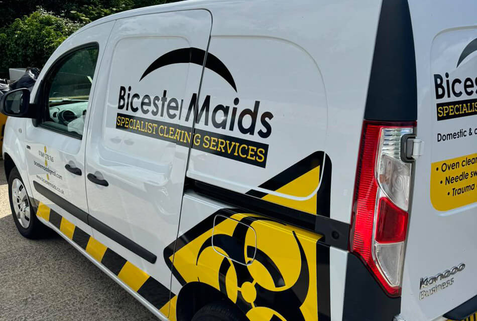 Sign written van rental UK